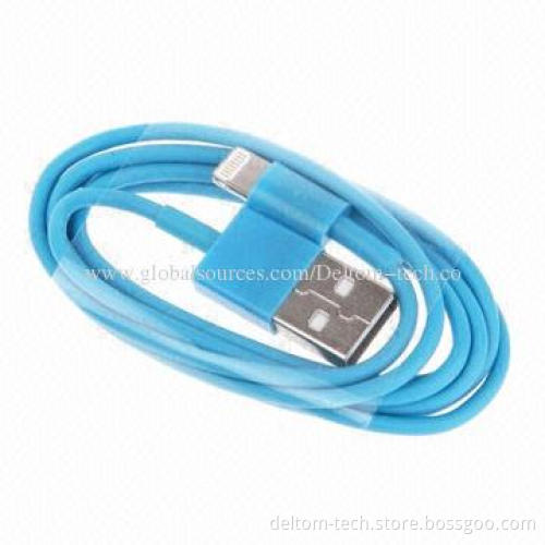 Colorful Cables for iPhone 5, Sync and Charging, 1m Length